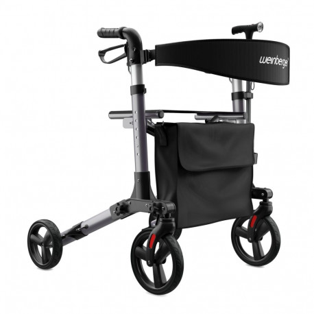 Weinberger Aluminium-Rollator 3-fach faltbar