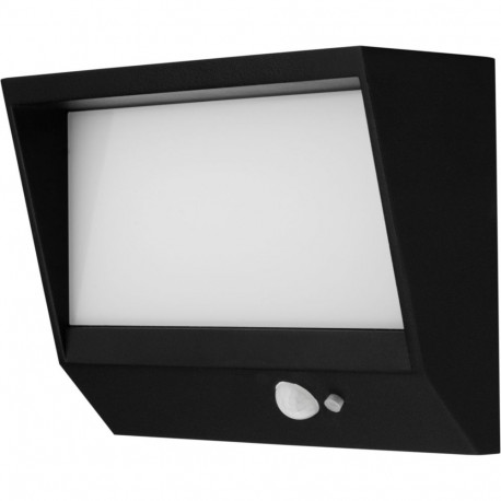 REV LED Solar Wandl.Lumus 110lm Alu schw.m.Bewegungsm.2022001300
