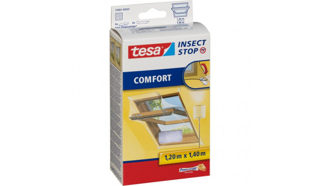Tesa Insect Stop katuseakna 1,2 x 1,4 m valge 55881