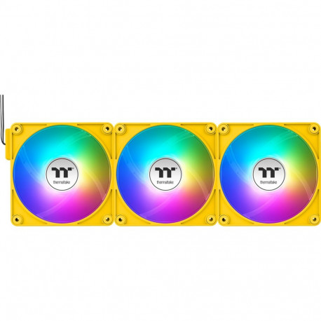 Thermaltake CT120 EX reverse ventilaator bumblebee 3 komplekt ARGB sünkroniseerimine