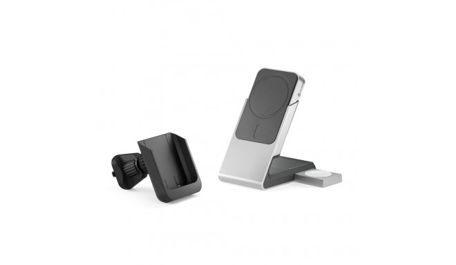 Alogic Matrix+ Wireless 3-in-1 Charging St.MagSafe + Vent Mount