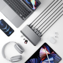 Alogic 100W USB-C DX3 Triple 4K Display Docking Station Space Gr