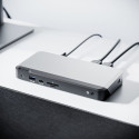 Alogic 100W USB-C DX3 kolmekordne 4K ekraan dokkimisjaam space gr