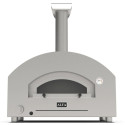 Alfa Forni Futuro 2 Pizze hübriid hõbedane must