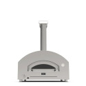 Alfa Forni Futuro 4 Pizze hübriid hõbedane must
