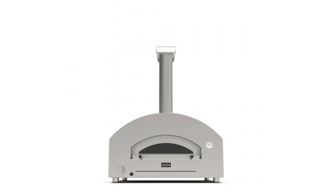 Alfa Forni Futuro 4 Pizze hübriid hõbedane must