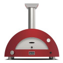 Alfa Forni Moderno 2 Pizze hübriid-pitsaahi antiikpunane