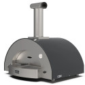 Alfa Forni Classico 4 Pizze Hybrid Schiefer Grau