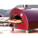 Alfa Forni Linea Moderno Portable Pizzaofen Antique Red