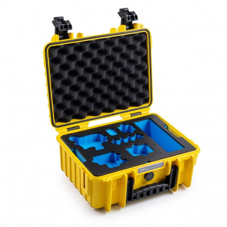 B&W action.case PP.117 kollane GoPro Hero 9-13 jaoks