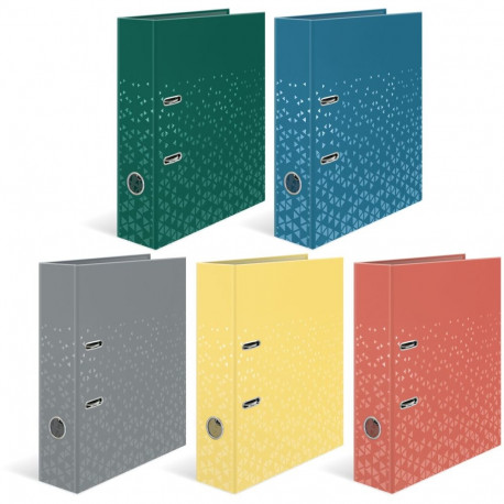 1x5 Herma Ordner Color Standard grün/blau/grau/gelb/rot    20110