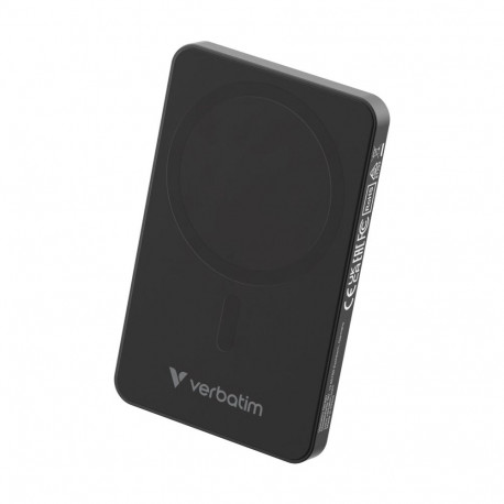 Verbatim Essential Power Bank magn.wirel. 5000mAh black 32225