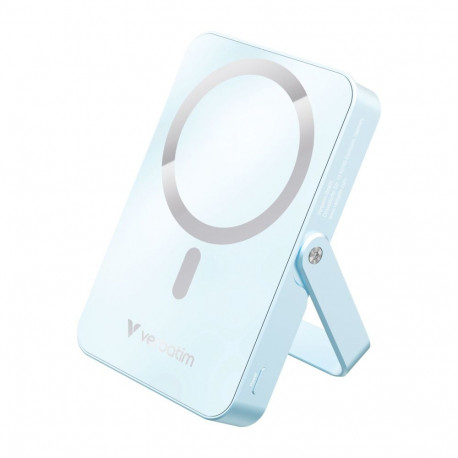 Verbatim Power Bank with Base mag.wireless 10000mA blue 32266