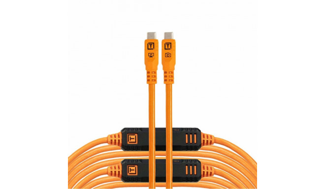 Tether Tools TetherPro USB-C Optima 10G sirge oranž 9,4m