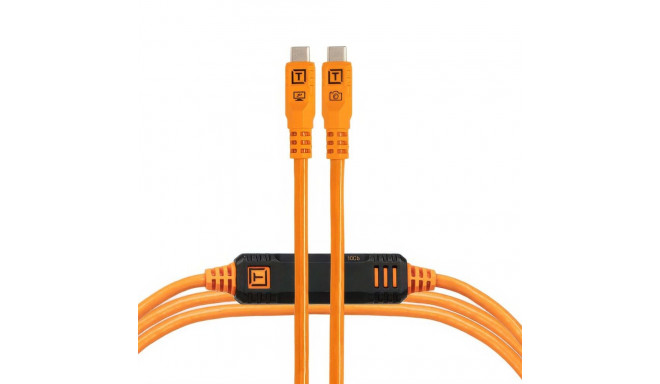 Tether Tools kaabel TetherPro USB-C Optima 10G sirge 4.6m, oranž