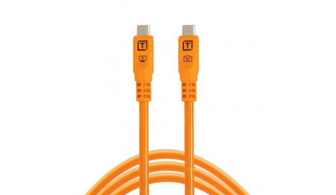 Tether Tools TetherPro USB-C Optima 10G gerade orange 1,8m