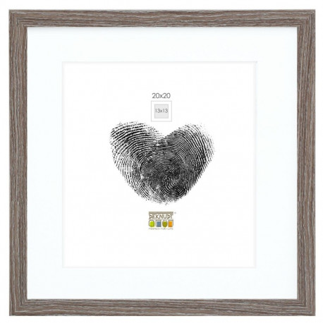 Deknudt S66KH3 P1          20x20 Wood grey oak with Passepartout