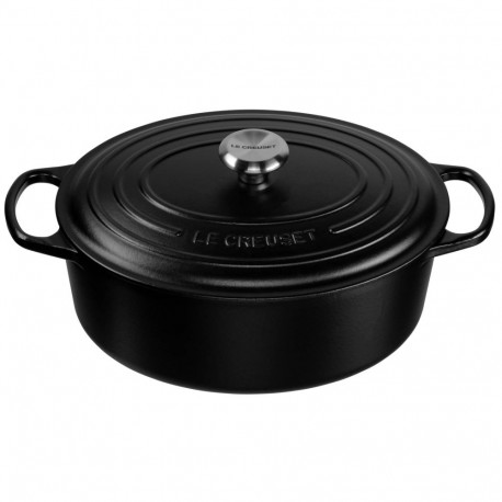 Le Creuset Signature ovaalne pajaroog 31 cm must