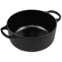 Le Creuset Signature ümmargune pajaroog 20 cm must