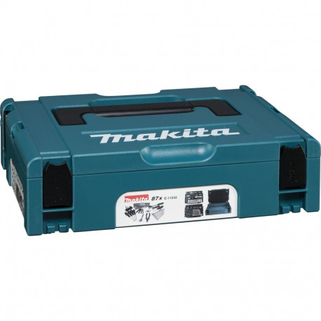 Makita E-11542 mehaaniku tööriistakomplekt 87-osaline MAKPAC suurus 1