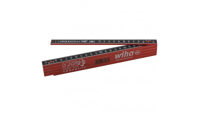 Wiha Gliedermaßstab Longlife Plus Composite 2 m meetriline