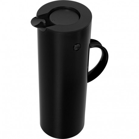 Stelton EM 77 termokann 1l matt must