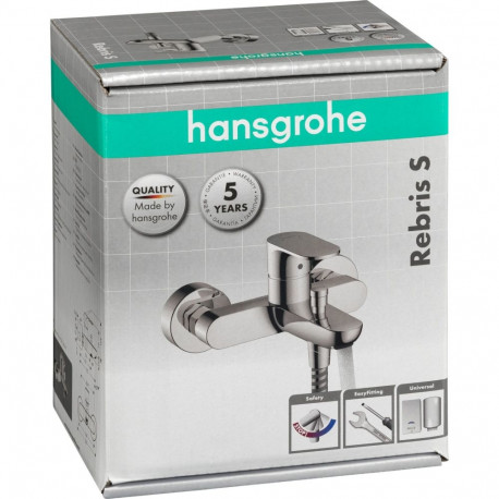 Hansgrohe Rebris S ühe hoovaga vannisegisti pealtpaigaldatav kroom
