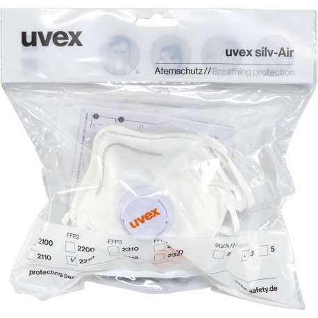 uvex silv-Air class.2210 FFP2 3x respiraator