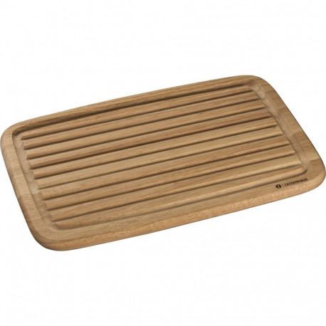 Zassenhaus Brotschneidebrett Gummibaum 42x27,5x2cm