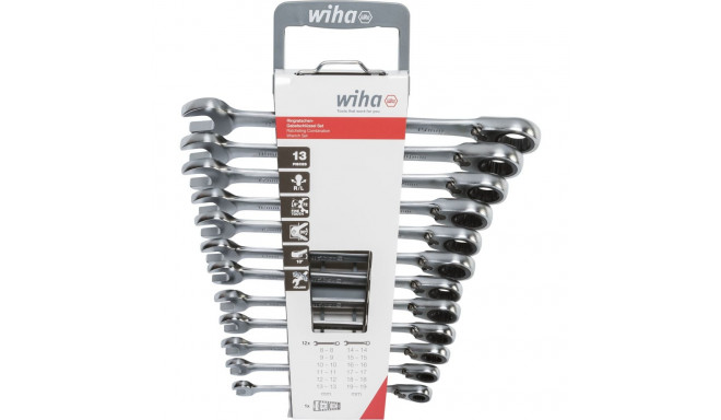 Wiha ring ratchet open-end spanner Set