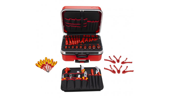 KNIPEX tööriistakohver BIG Twin Move punane best