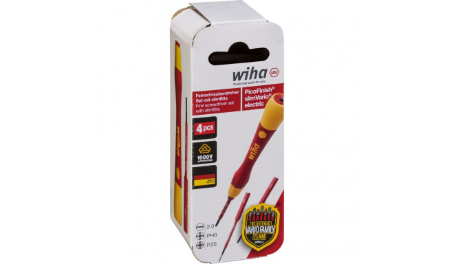 Wiha peenike kruvikeerajate komplekt SoftFinish