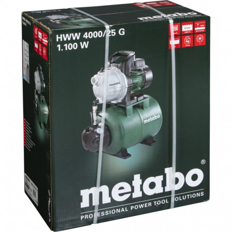 Metabo HWW 4000/25 G kodune veevärk