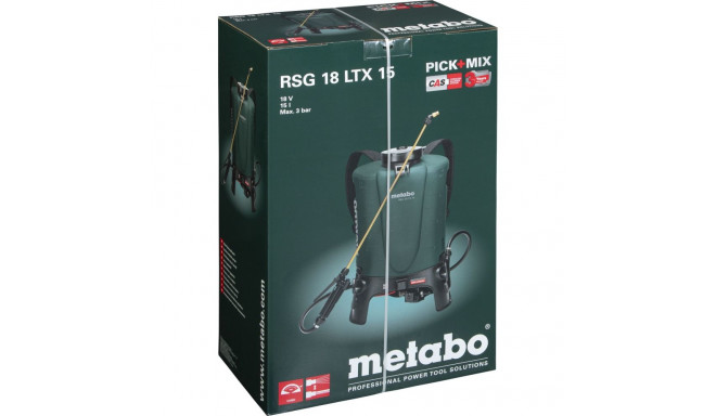 Metabo RSG 18 LTX 15 Cordless Back Pack Sprayer