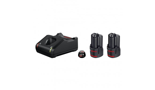 Bosch 2x 3.0Ah, GAL 12V-40 Rechargeable Battery