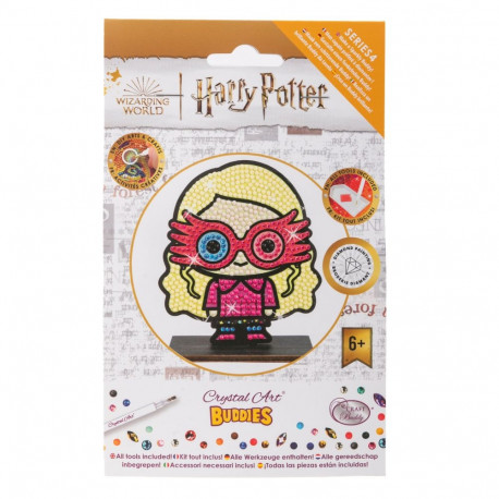 HARRY POTTER Art set with crystals, Luna Lovegood