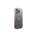 Guess IML Glitter Gradient MagSafe iPhone 16 Pro Case - Brown
