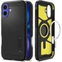 Spigen Tough Armor MagSafe Case with Stand for iPhone 16 Plus - Black