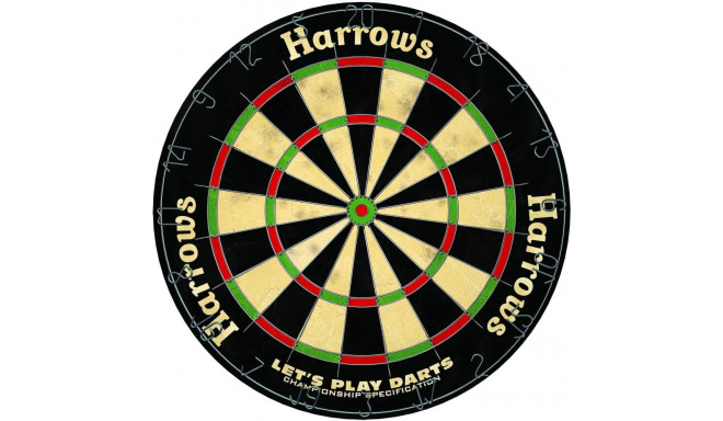 Dartboard HARROWS LET'S PLAY DARTS GAME SET SKO