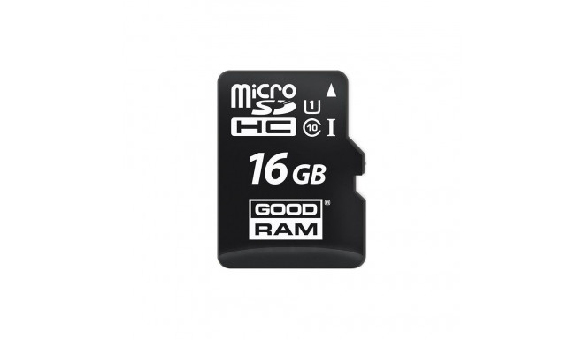 GoodRam MicroSDHC 16 GB Class 10 UHS-I/U1 kaart (M1AA-0160R12)
