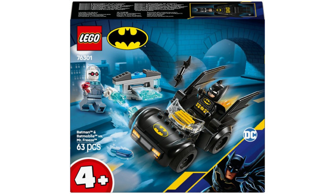 LEGO Super Heroes DC 76301 – Batman ja Batmobile vs. Frostman