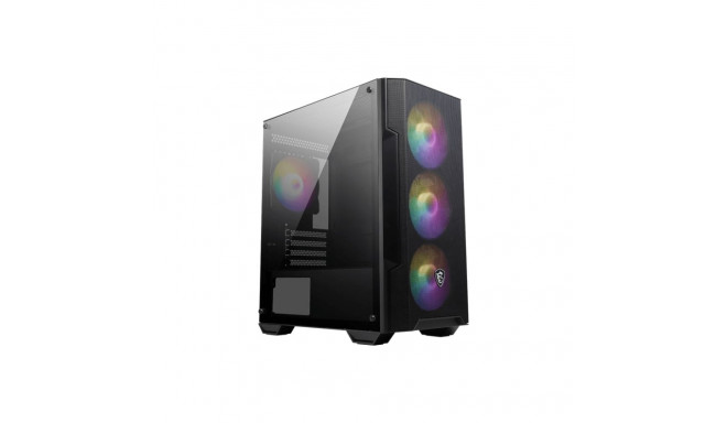 MSI | PC Case | MAG FORGE M100A | Black | Micro ATX Tower | Power supply included No | ATX