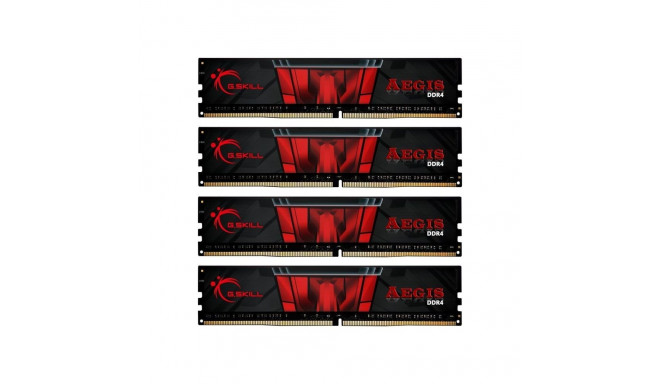 G.Skill Aegis mälu, DDR4, 32 GB, 3200MHz, CL16 (F4-3200C16Q-32GIS)
