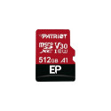 Patriot EP Series MicroSDXC 512 GB Class 10 UHS-I/U3 A1 V30 Card (PEF512GEP31MCX)