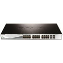 D-link 28-Port Gigabit Smart Managed PoE Switch DGS-1210-28P Managed L2+, Desktop
