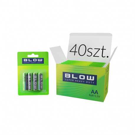 Blow patarei 82-659# eriti vastupidav AA R06P blisterpakendis 40szt