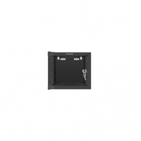 Wall-Mounted Rack - Lanberg 10" 4U Cabinet IP20 Black
