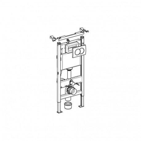 FRAME IN WALL DELTA paagi kroom nupp
