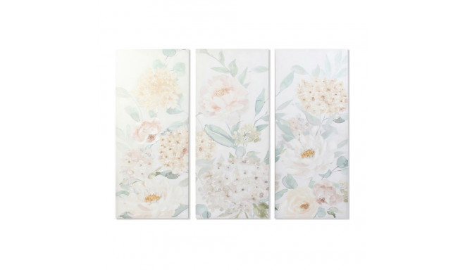 Canvas DKD Home Decor Canvas MDF Wood 55 x 3 x 135 cm