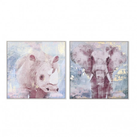 Kangas DKD Home Decor polüstüreen Kangas 103 x 4,5 x 103 cm